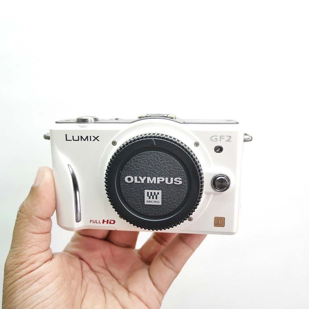 PANASONIC LUMIX GF2 BODY ONLY PUTIH LENGKAP kode 01048