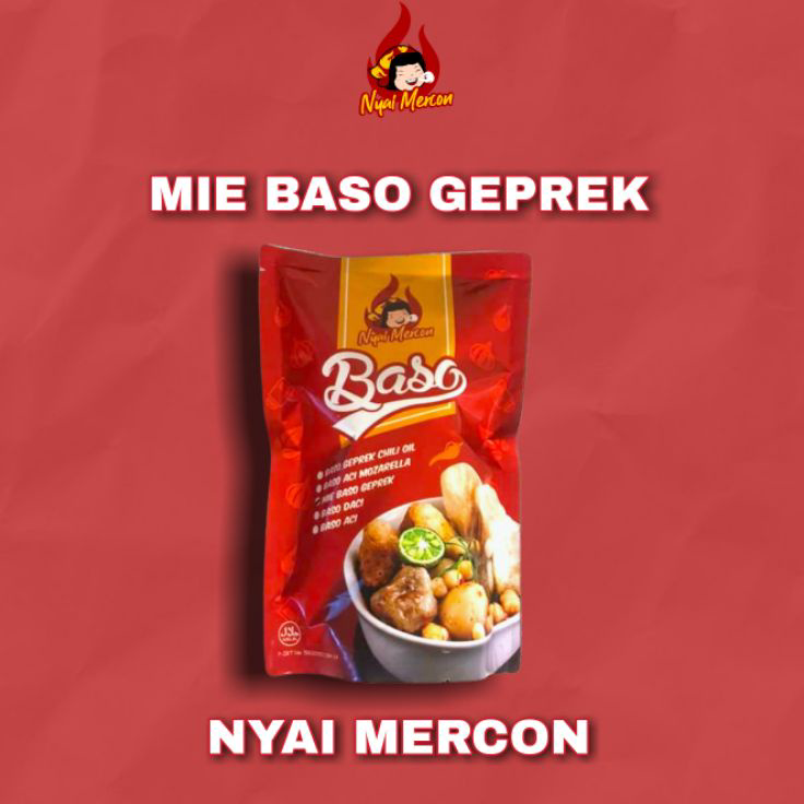 

☊↕⁑ Pangsit Tulang Rangu Nyai Mercon/ All Varian Produk Nyai Mercon