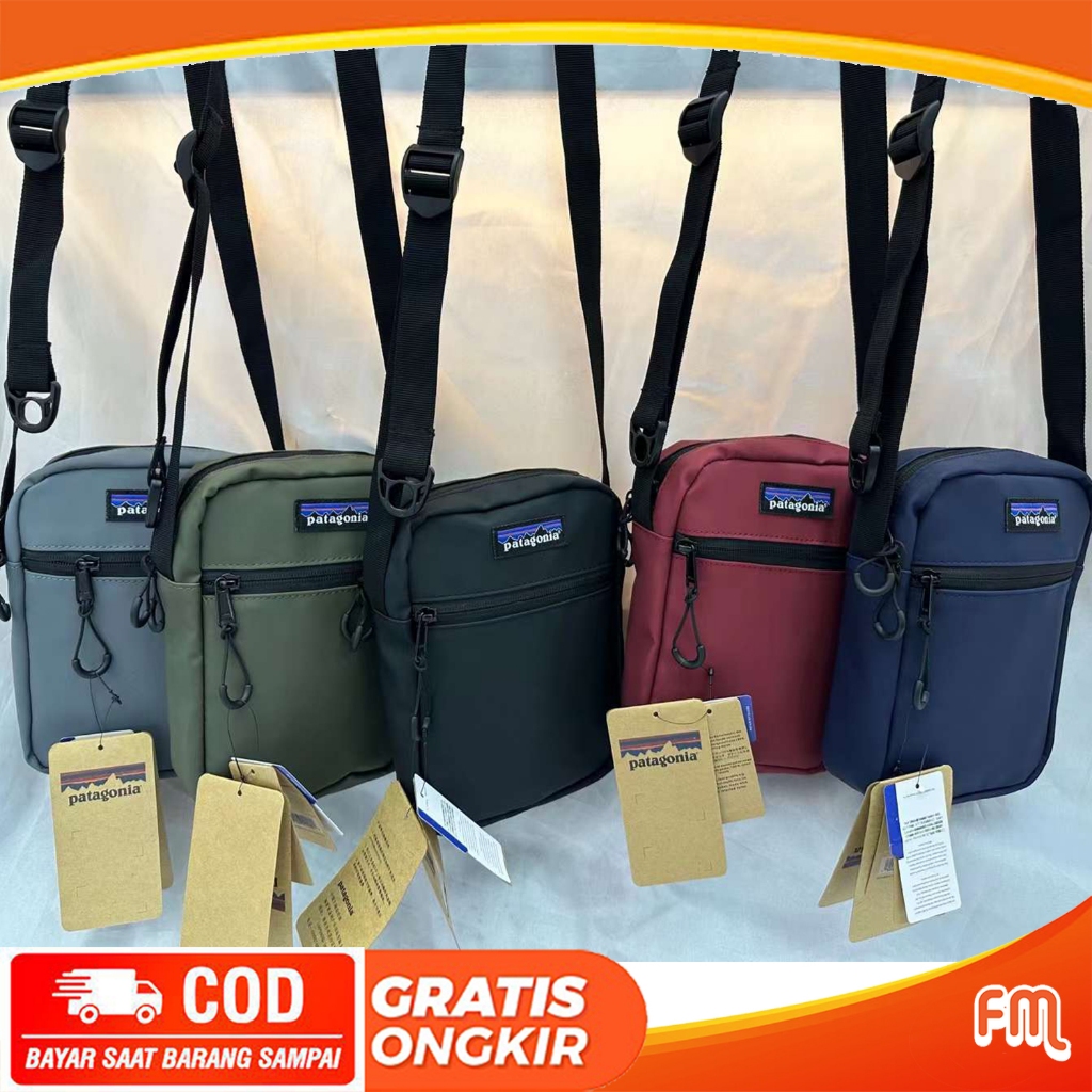 Tas Selempang PATAGONIA Mini Sling Nylon Matte Doff / Sling Bag PTG