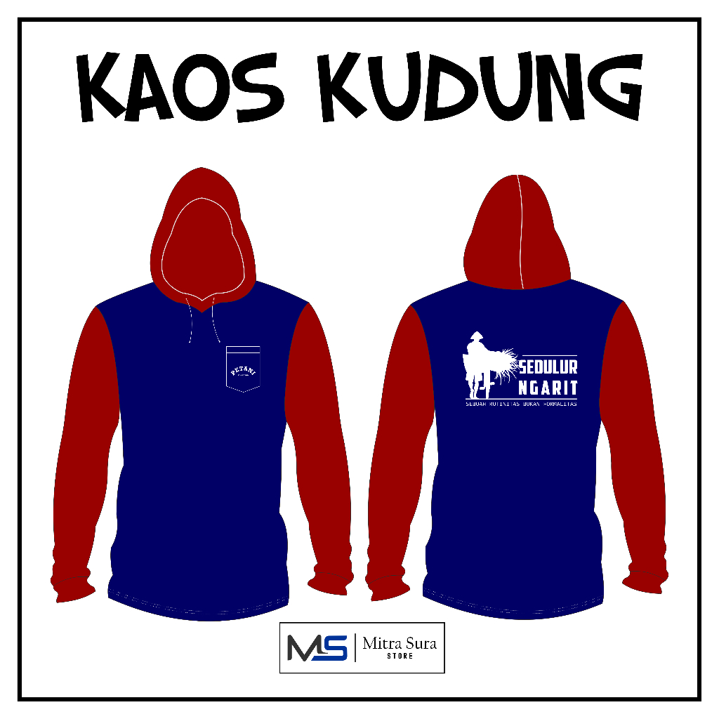 KAOS BASAHAN PETERNAK BAJU PETANI KAOS KERJA SAWAH SEDULUR NGARIT KAOS KUDUNG KUPLUK TOPI LENGAN PAN