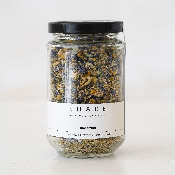 

SHADE Tea Blends - Blue Dream (33gr) - Chamomile | Lavender | Butterfly Pea Flower – Premium Organic Relieving Stress