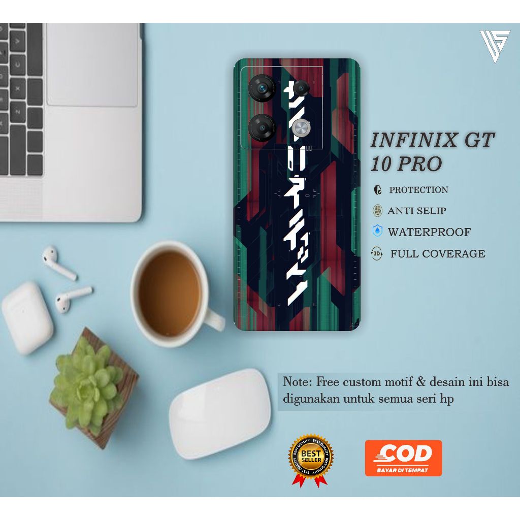 GARSKIN HANDPHONE INFINIX GT 10 PRO (ISI 2PCS)