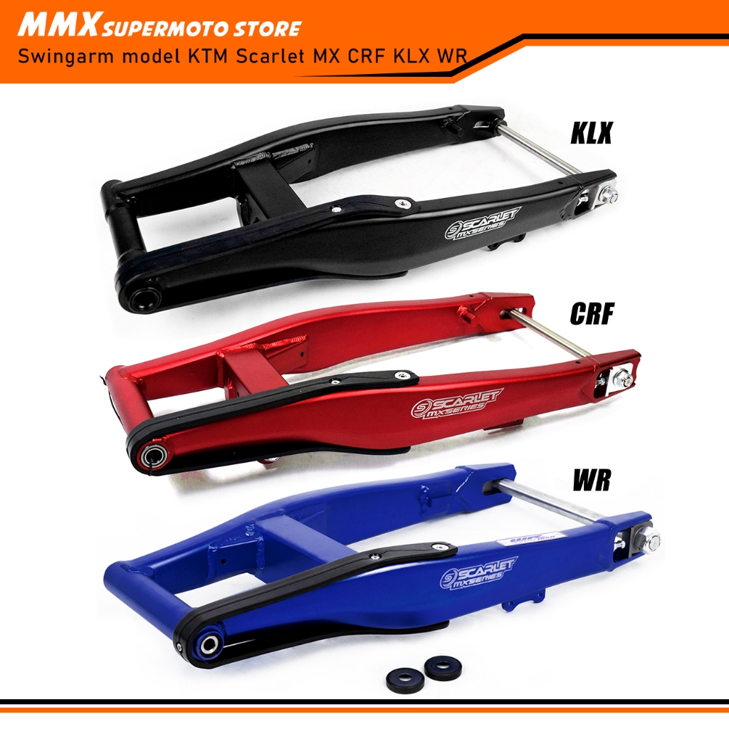 Swing Arm Scarlet MX 60 66 Cm CRF 150L KLX 150 BF bigfoot DT dtrackerYAMAHA WR 155 Swingarm Model KT