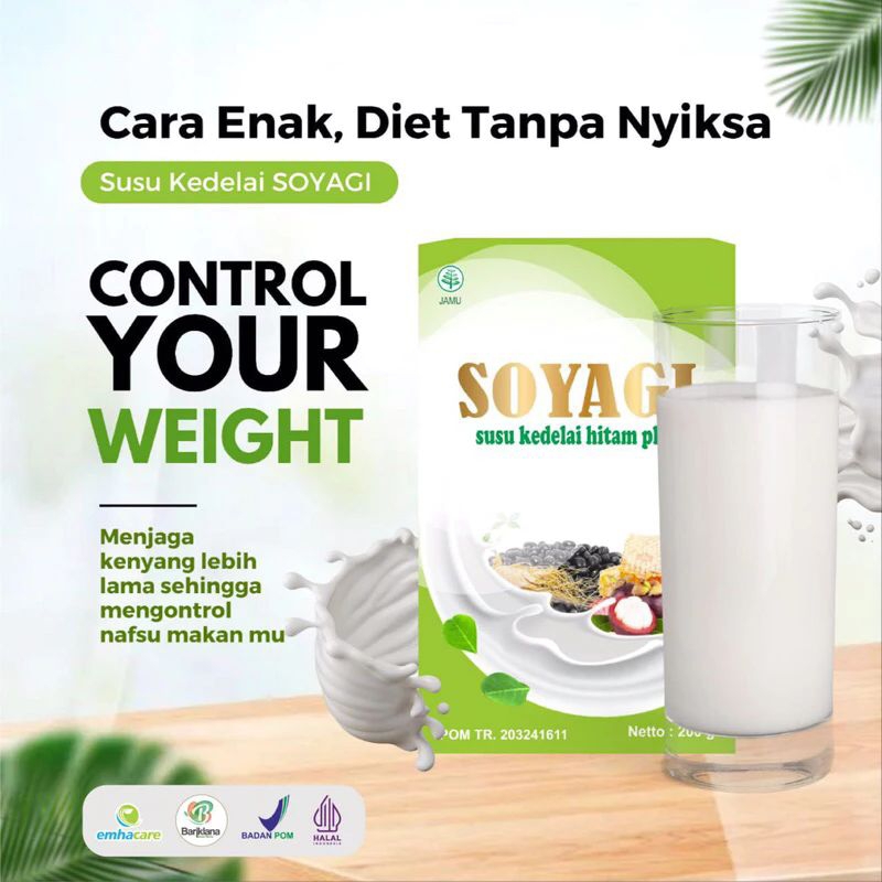 

Soyagi/susu kedelai untuk diet