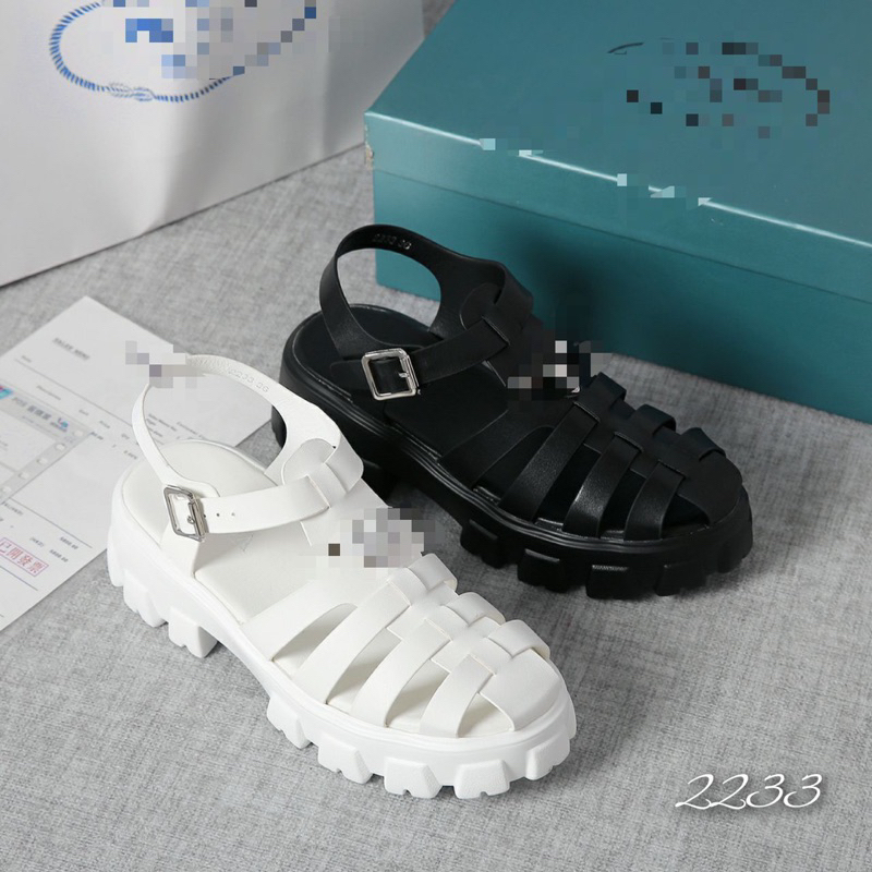 New Arrival Sandal Wedges Wanita Premium Import PRD 2233 Set