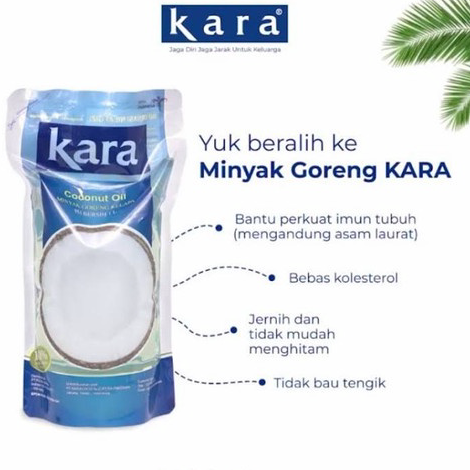 

↓➺✹ Kara Minyak Goreng Kelapa 2 Liter