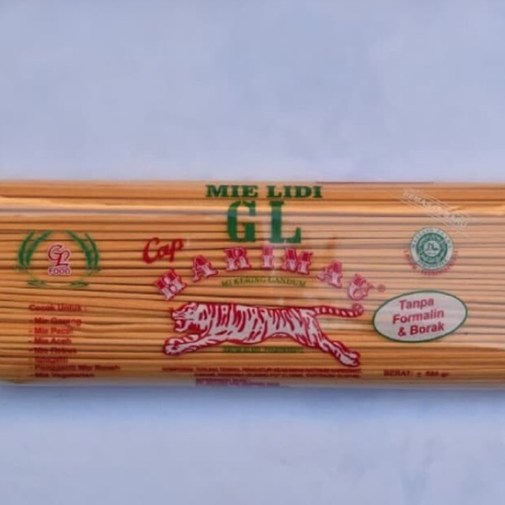 

Kirim Sekarang Mie Lidi 500 gram Cap Harimau Putih / Kuning / Mi Gomak Big Sale