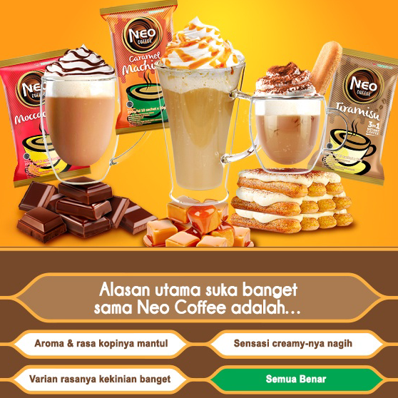 

Bestseller Neo Coffee Moccachino 200 gr x 2 pcs