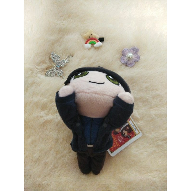 Nesoberi Akai Shuichi Detective Conan Plush Keychain Doll