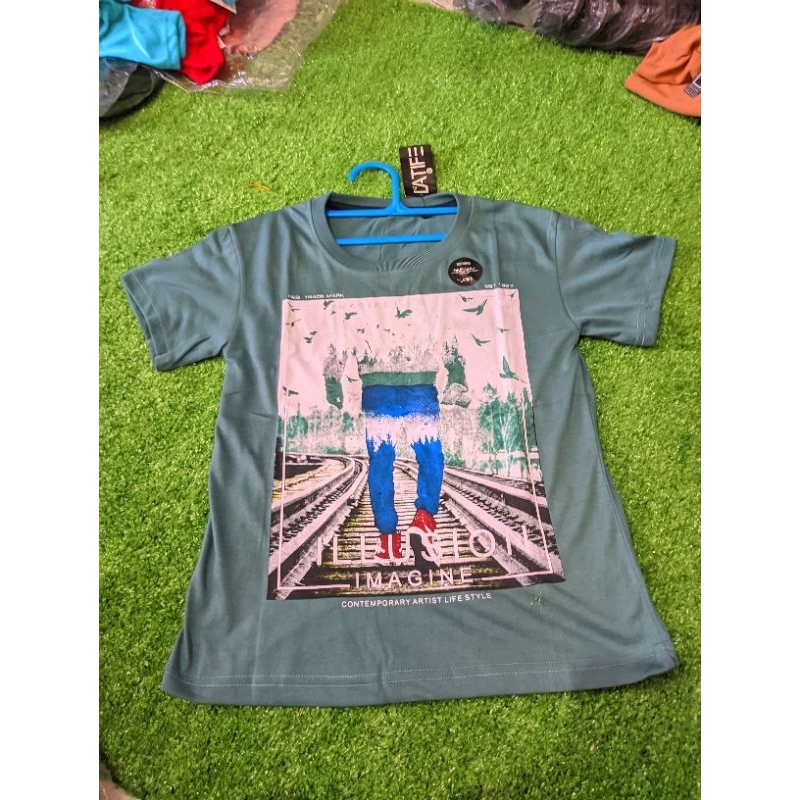 kaos pendek pria 100rb dapet 3pcs 35rb dapet 1pcs