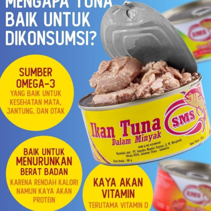 

Terkini TUNA KALENG DALAM MINYAK (ORIGINAL）180gr Terkini