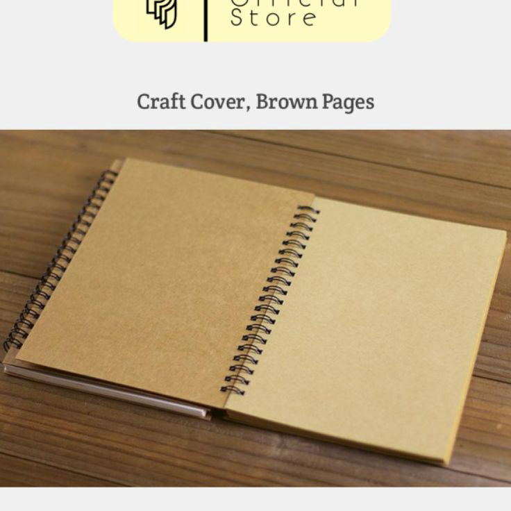 

Diskon BUKU SKETSA / SKETCHBOOK / SKETCHBOOK A5 BROWN / SKETCH BOOK PAPER. Laris