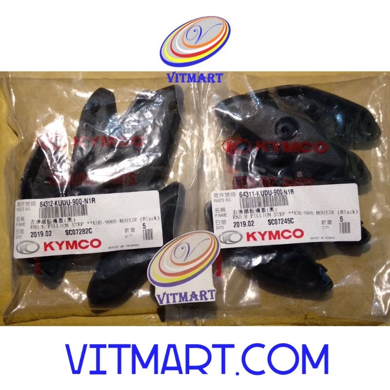 End Pillion Step Kymco Trend 2000 125cc 64311/64312-KUDU-900-N1R Trend Kebo