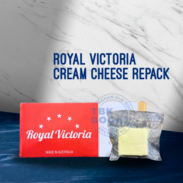 

( Repack ) Keju Royal Victoria ( ± 240 gr ) Cream Cheese Repack Krim Lembut
