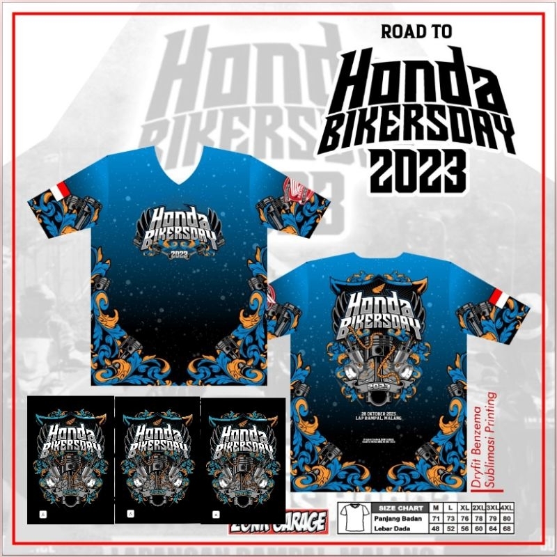 merchandise HONDA BIKERS DAY 2023 jersey