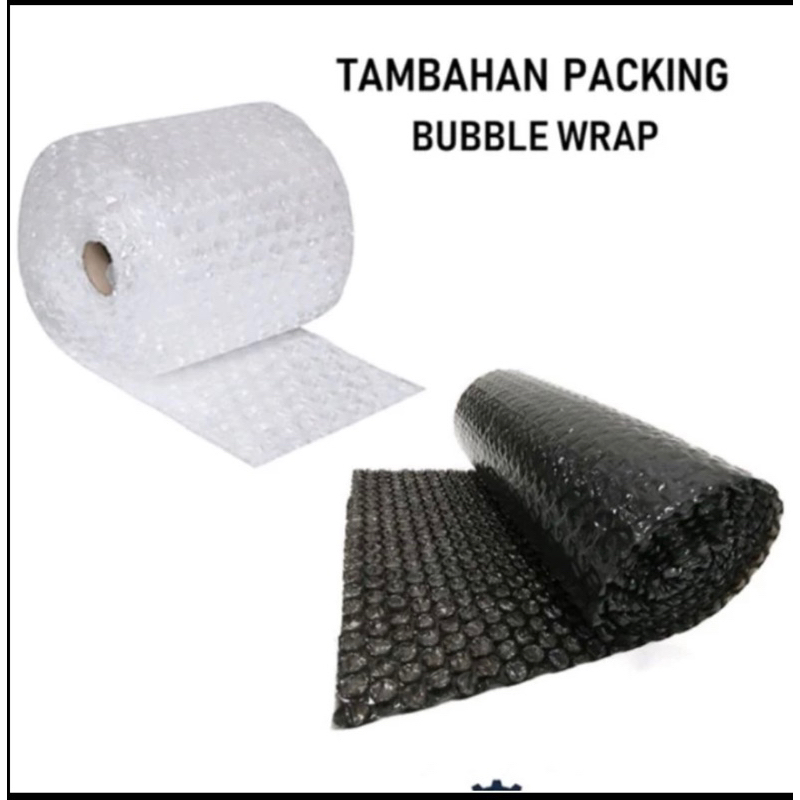 

Tambahan Bubble Wrap dan Karton Untuk Paking Tambahan