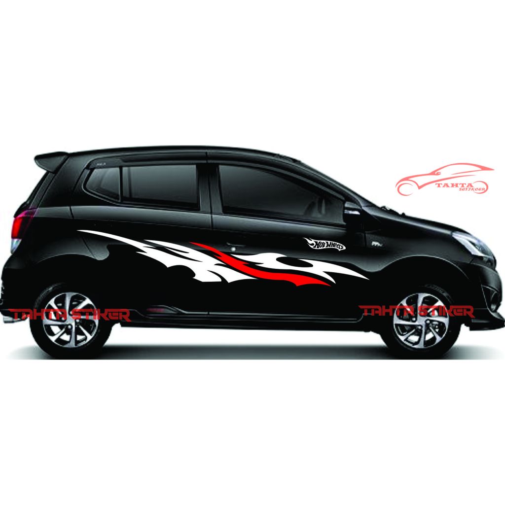 Promo cutting stiker sticker mobil daihatsu ayla stiker list mobil ayla tribal keren