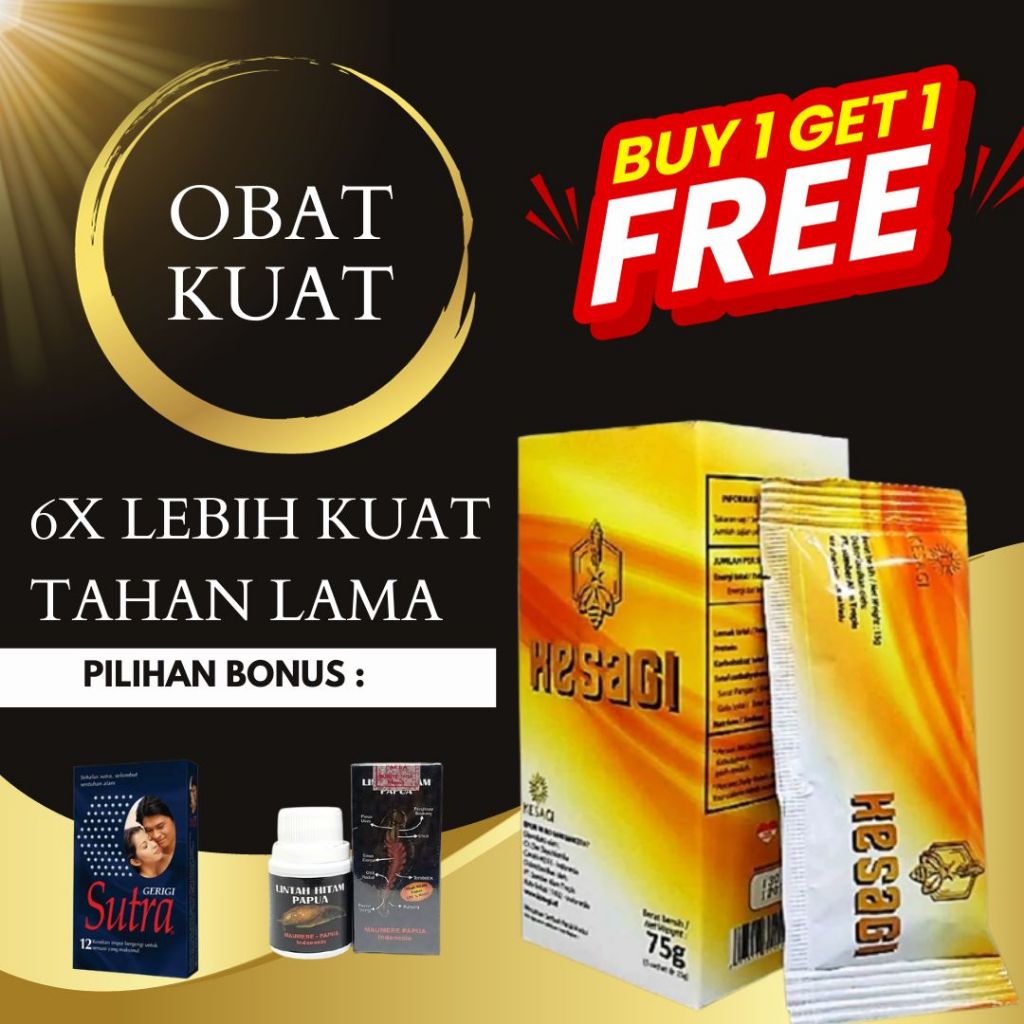 URAT MADU KESAGI SERBUK HERBAL PRIA KUAT TAHAN LAMA