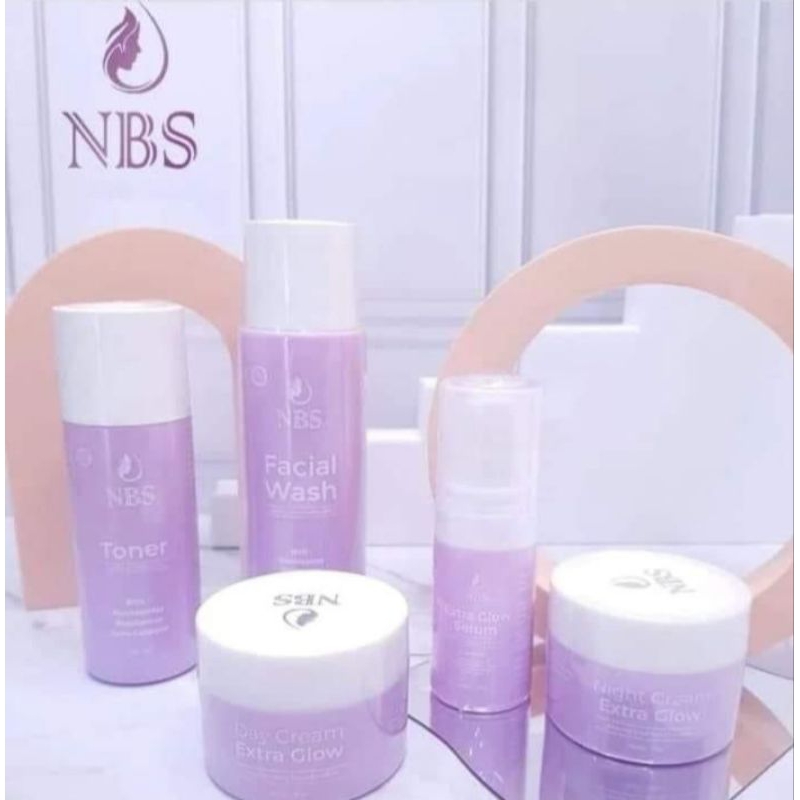 NBS SKINCARE PAKET PEMUTIH WAJAH NBS EXTRA GLOW BPOM