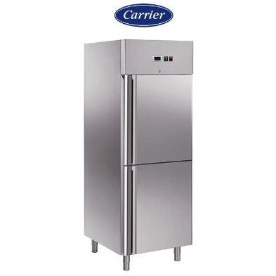 CARRIER PCLQ-600-2D SS Upright Chiller Kulkas Dapur Komersial Stainless Steel 2 Pintu - Kabinet Untu