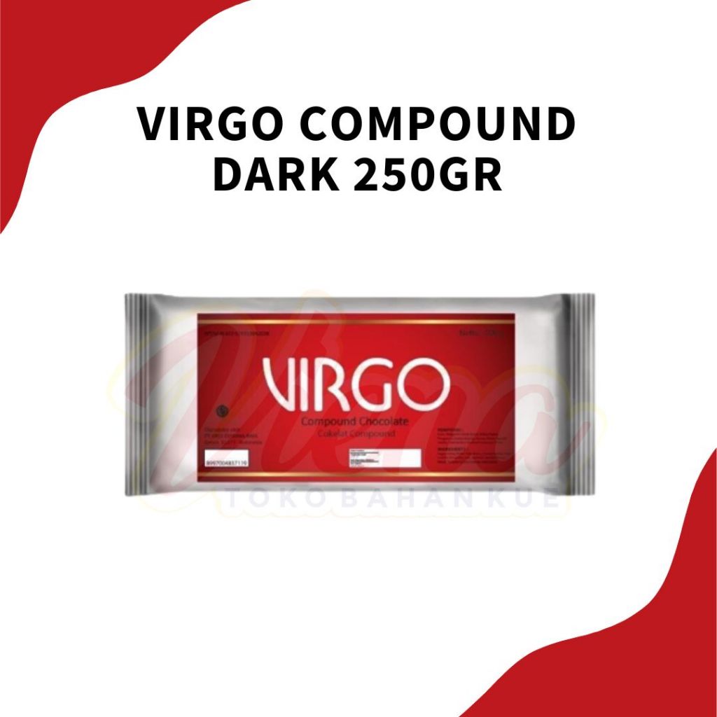 

Virgo Dark Chocolate Compound 250gr / Coklat Batang