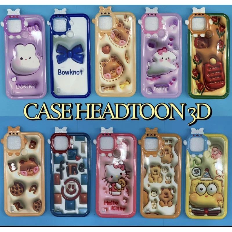 CASE KARAKTER LUCU REALME C53 C30 C20 C11 2021