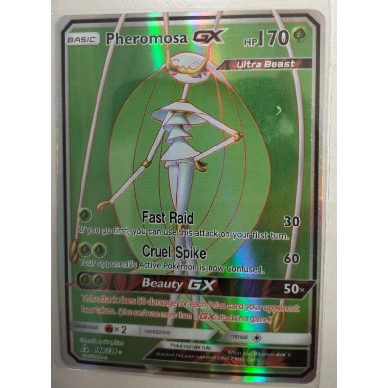 TCG Kartu Pokemon - Pheromosa GX versi Bahasa Inggris