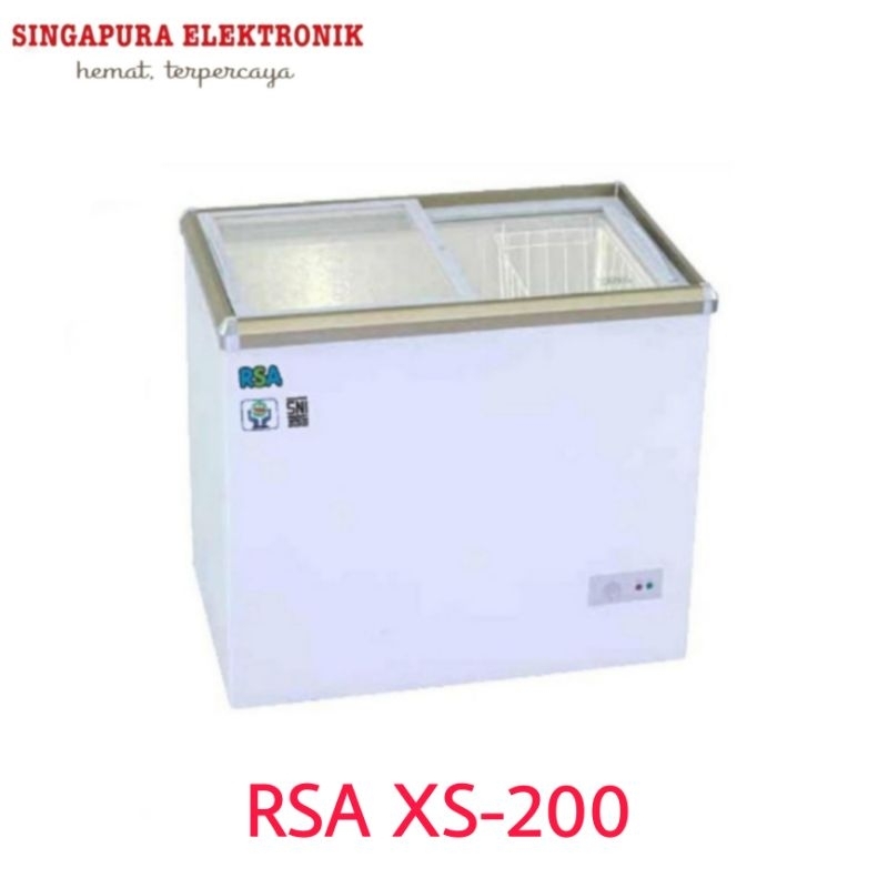 RSA Chest Freezer Sliding XS-200