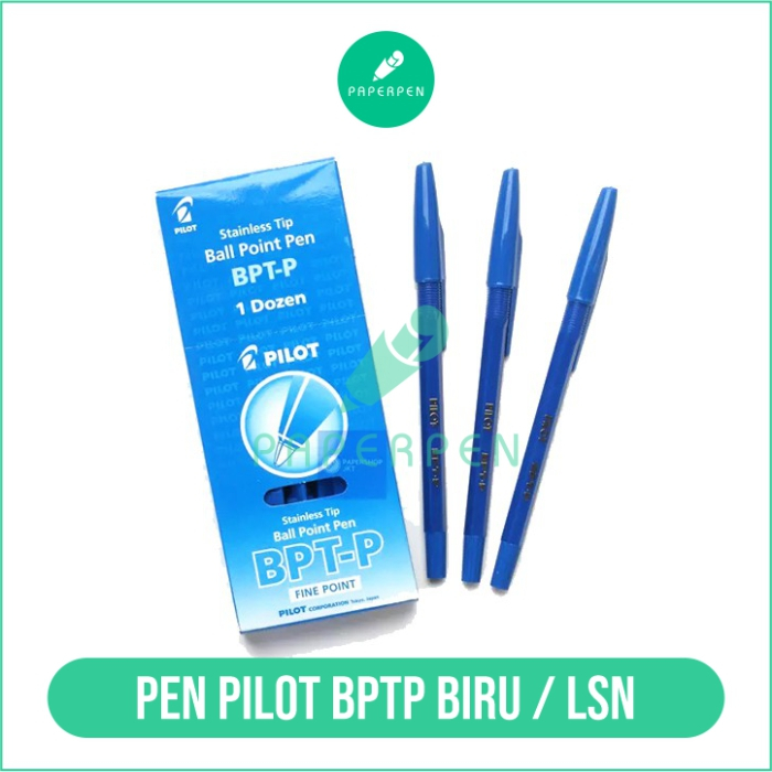 

(Lsn) 12Pcs Bulpoin Pilot Bptp Biru