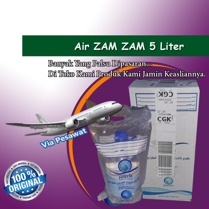 

Air Zam Zam 5 liter Original