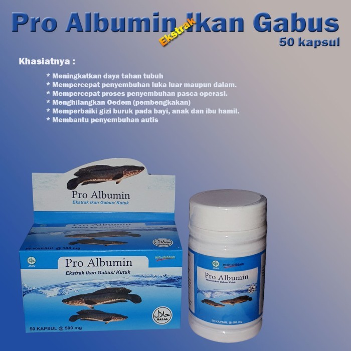 Ekstrak Albumin Ikan Gabus Pro Albumin