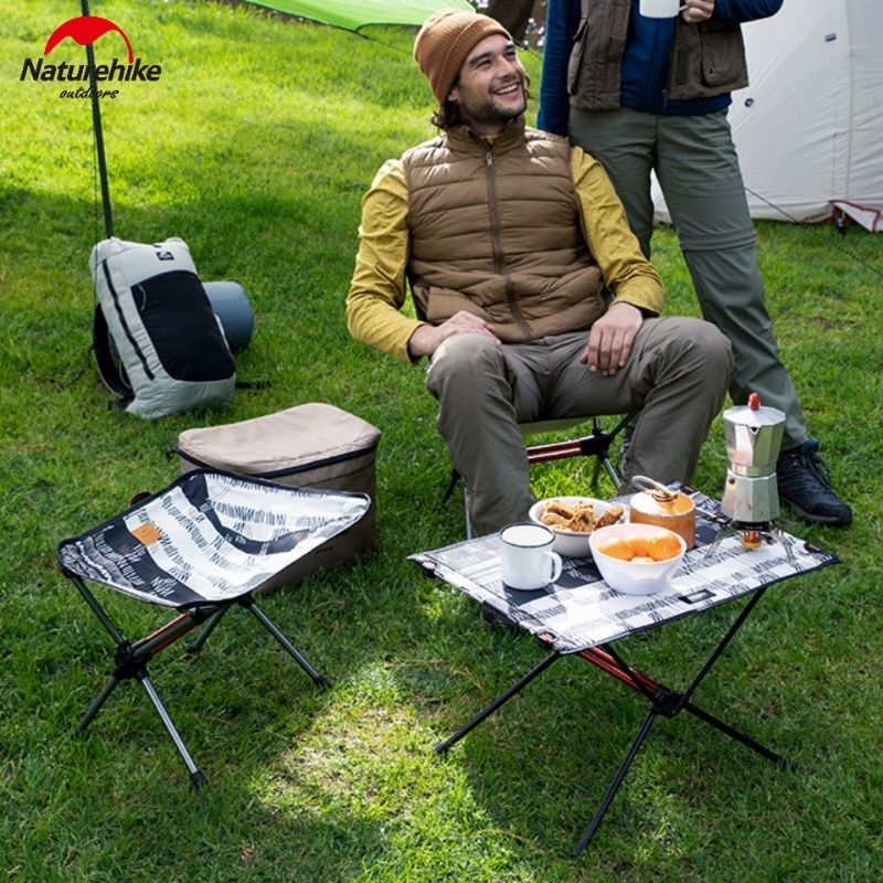 MEJA LIPAT NATUREHIKE NH19Z027Z PORTABLE FOLDING TABLE CAMPING BERKEMAH PENDAKI GUNUNG PIKNIK