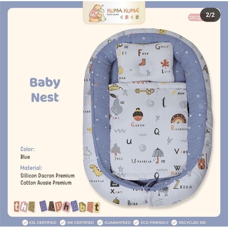 Preloved kasur kuma kuma/Baby nest kuma kuma
