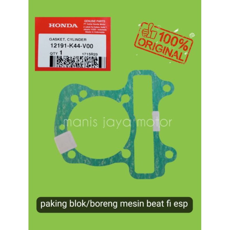 paking blok bawah beat fi esp 12191k44v00