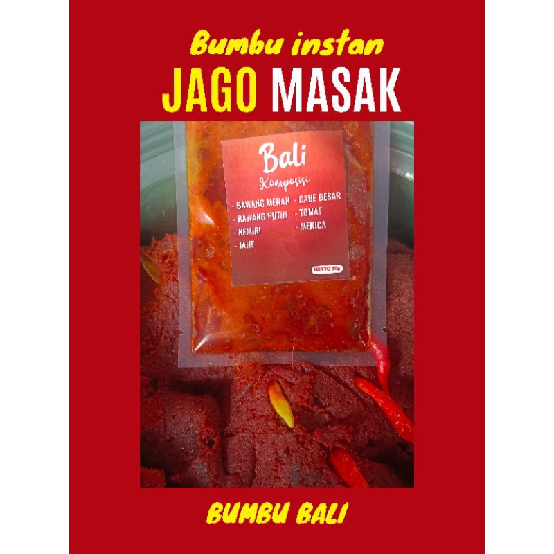 

Bumbu instan bumbu halus bumbu jadi BALI masakan jawa 50 g