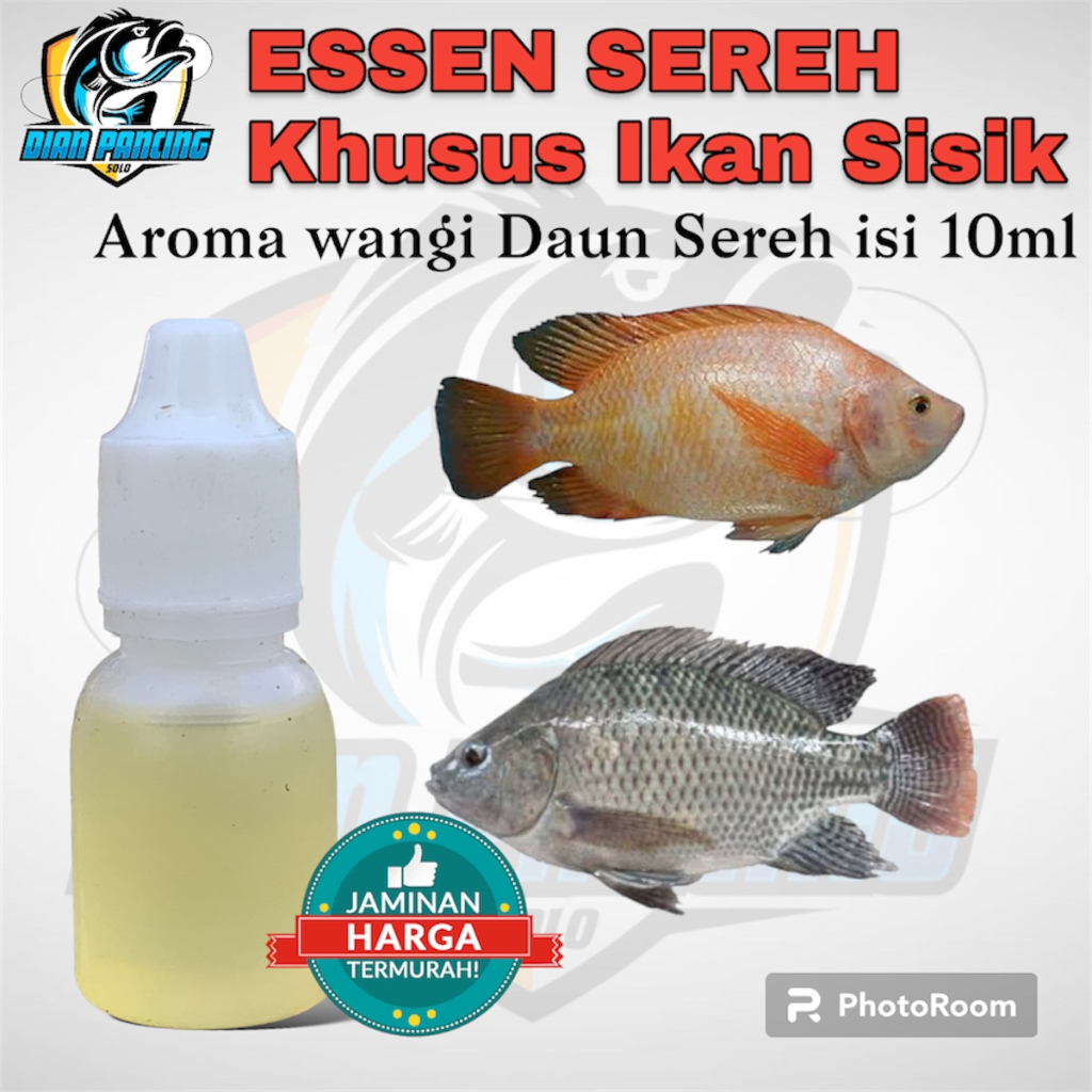 Umpan Bawal / Esen Sereh Wangi / Essen Sereh Wangi isi 10 ml