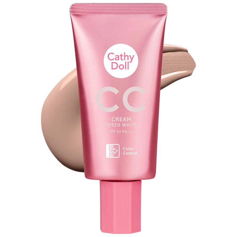 CATHY DOLL SPEED WHITE CC CREAM SPF 50 PA++ ORIGINAL THAILAND
