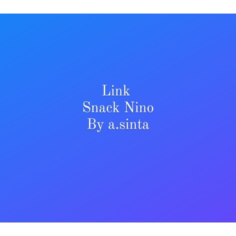 snack Nino