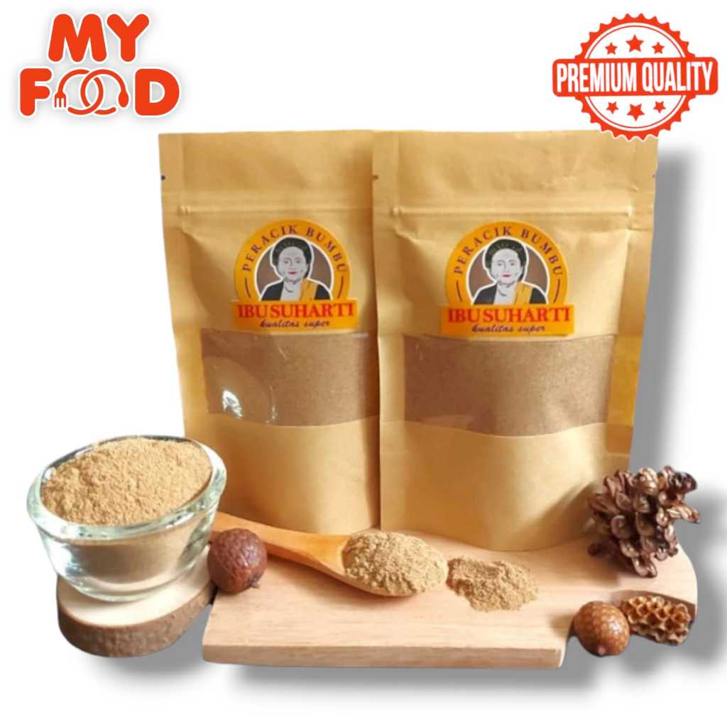 

[Myfoodofficial] - Ibu Suharti Rempah Serai Bubuk Murni Bumbu Dapur Sereh Bubuk Pure Lemongrass Powder Kualitas Premium
