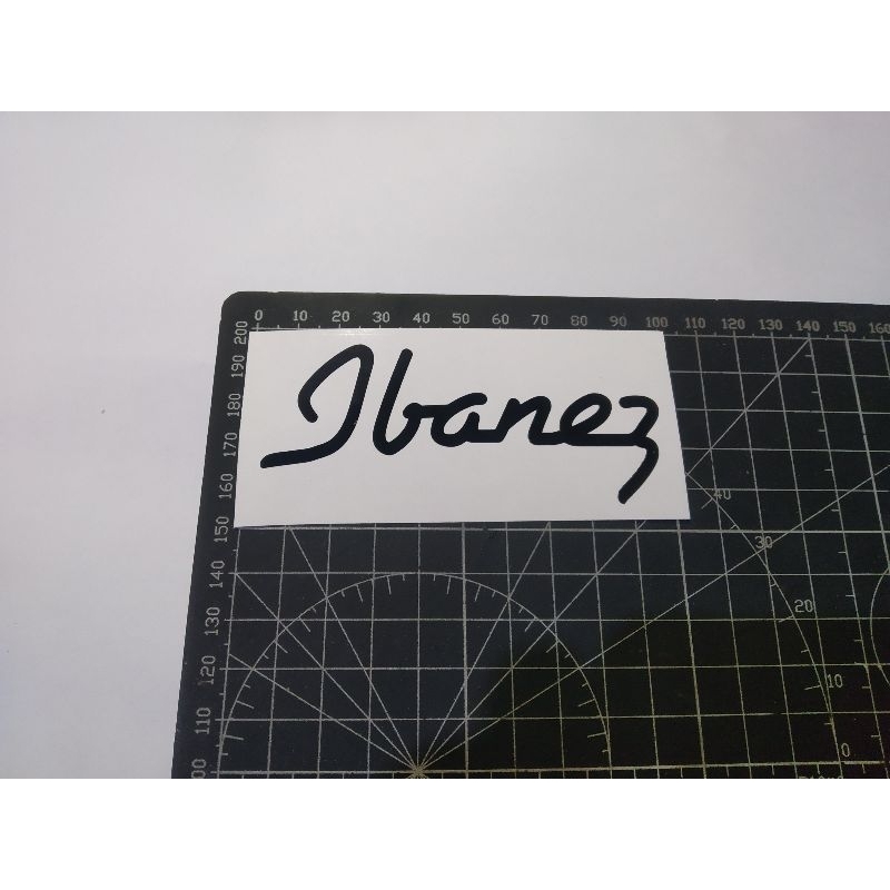 

cutting stiker ibanez