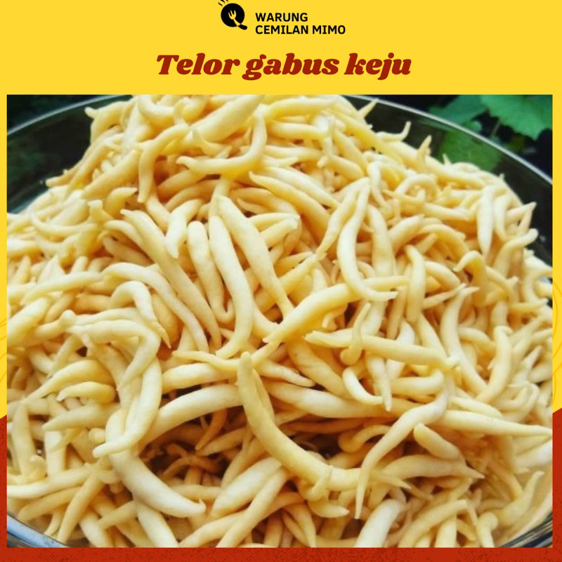

Telor Gabus Keju Netto 200gram