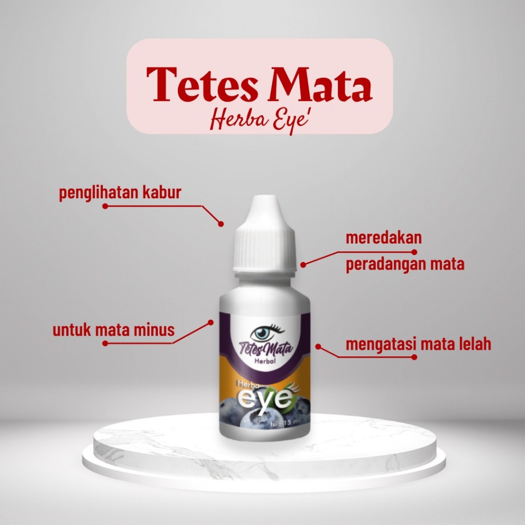 0BAT MATA MINUS PLUS SELINDRIS KATARAK IRITASI MATA MERAH OBAT MATA HERBAL