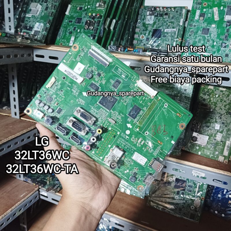 MB MAINBOARD LG 32LT36WC 32LT36WC-TA 32LT360T MOBO MODUL MESIN TV MOTHERBOARD BOARD