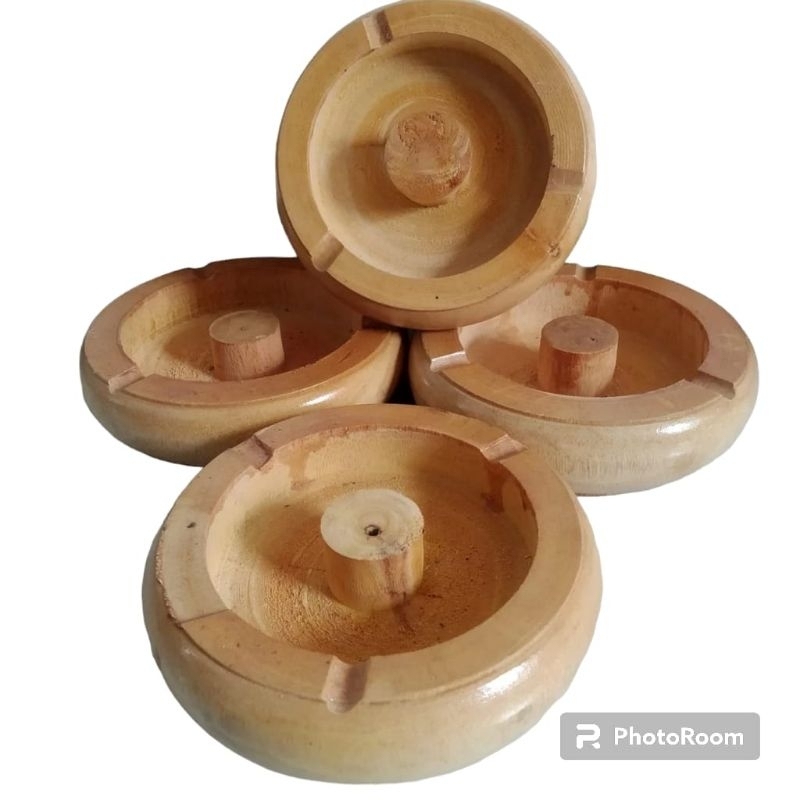 Asbak kayu/Kerajinan blitar/Kerajinan kayu/Asbak mahoni