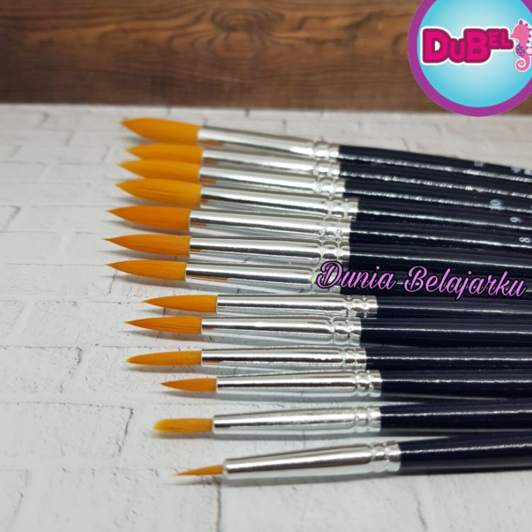 

➧✾ Kuas Lukis Lyra Giotto Brush Germani Taklon / Round Brush / Original