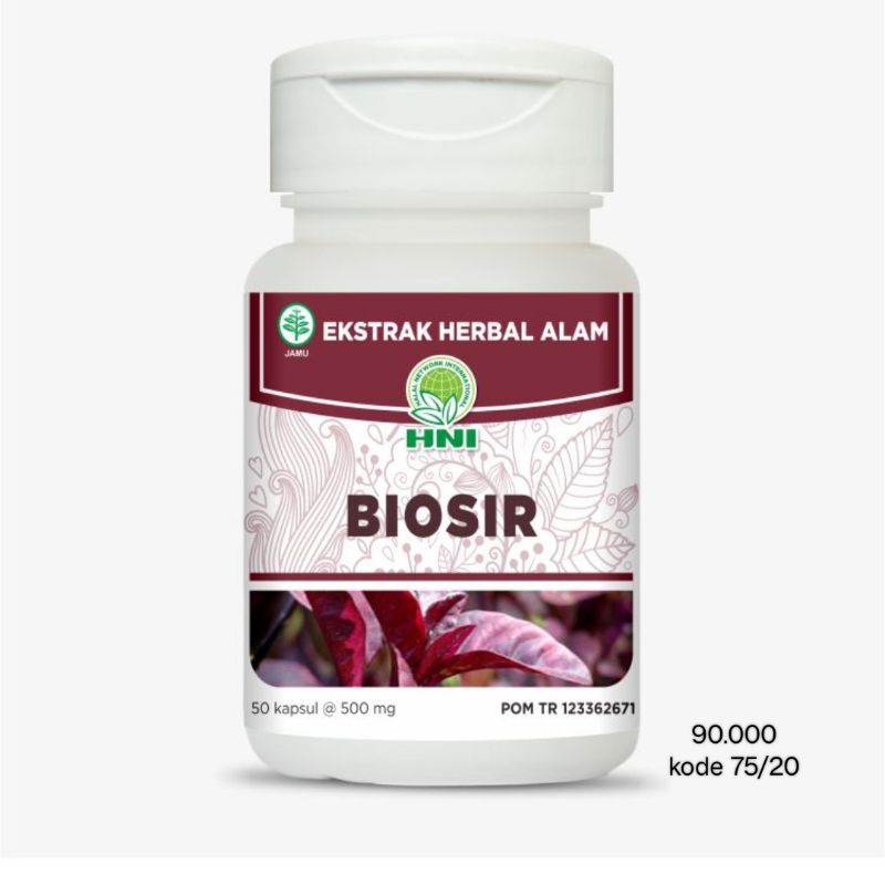 BIOSIR herbal HNI / obat wasir alami