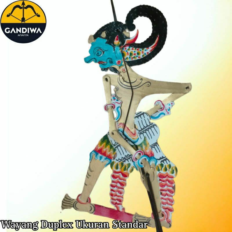 wayang kertas duplex antasena ontoseno