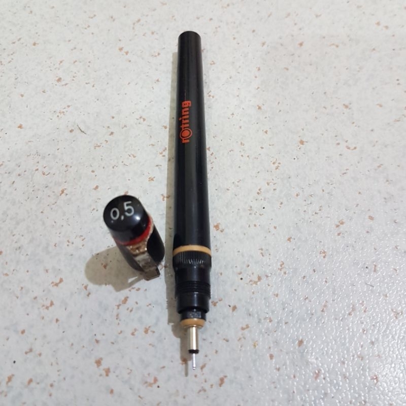 

Jarang Rotring Variant 0.5 keluaran lama asli tua rapido pulpen gambar teknik