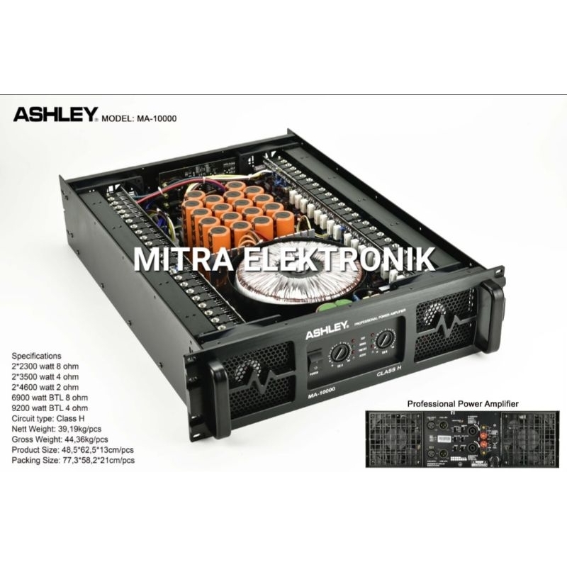 POWER ASHLEY MA 10000 CLASS H Power Ashley Sub Class H MA 10000 Original