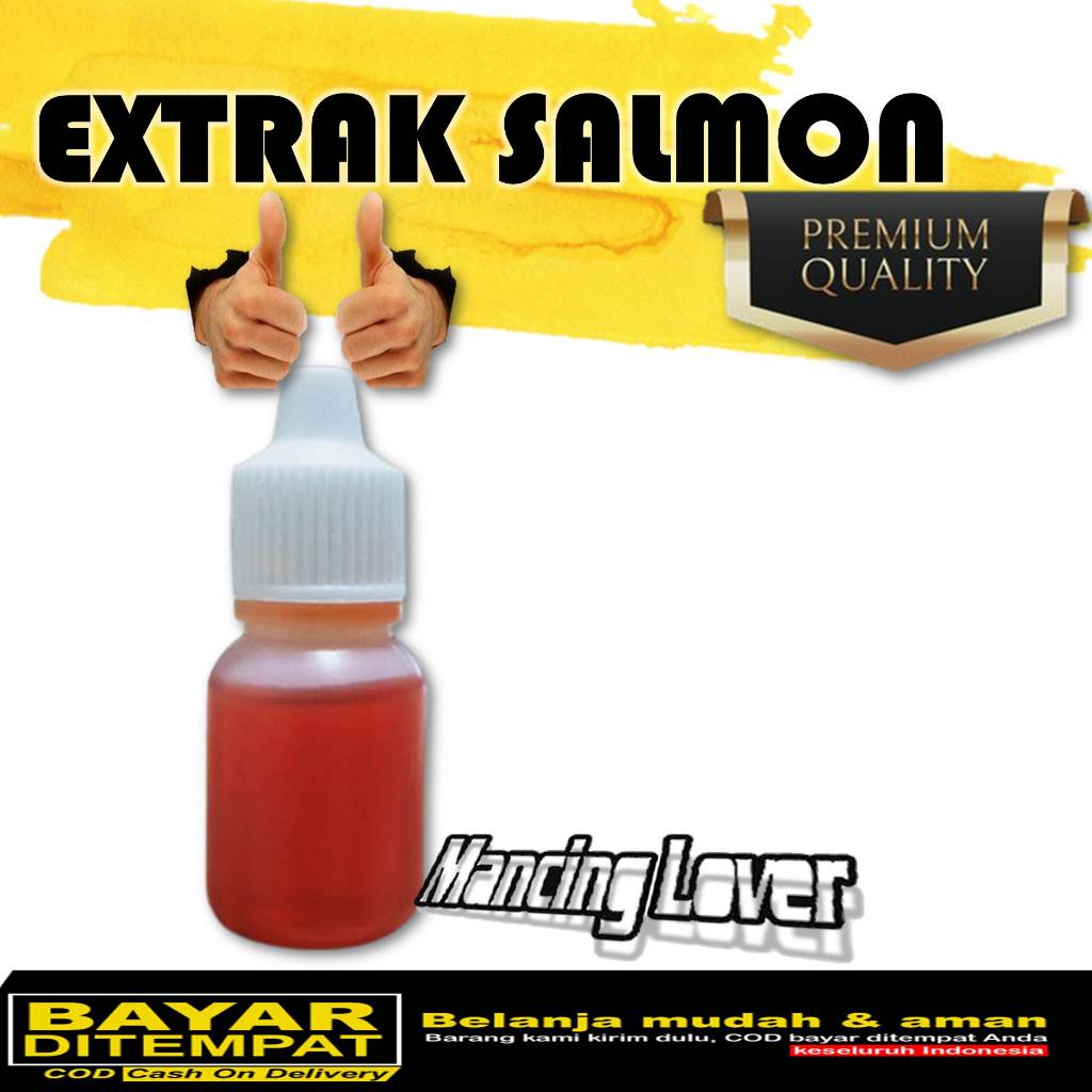 ESSEN SALMON MERAH Essen Extrak Salmon essen Murni Aroma Salmon merah 10ml